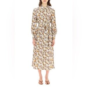 Tory Burch Artist Dress 100% Silk
